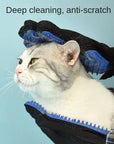 Silicone Pet Grooming Gloves Cats Hair Brush and Comb Gloves