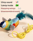 Bird-Shaped Cat Toy Interactive Toys Dog Rechargeable