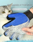 Silicone Pet Grooming Gloves Cats Hair Brush and Comb Gloves