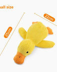 Pet Plush Toy Dog Calming Duck Companion Sleeping Duck Toys