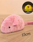 Interactive Plush Mouse Cat Toys Simulation