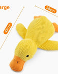 Pet Plush Toy Dog Calming Duck Companion Sleeping Duck Toys