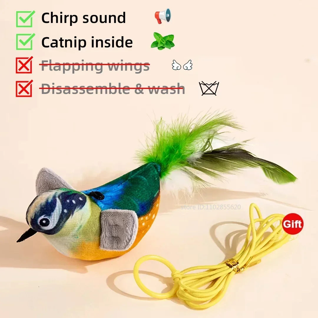 Bird-Shaped Cat Toy Interactive Toys Dog Rechargeable