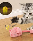 Interactive Plush Mouse Cat Toys Simulation