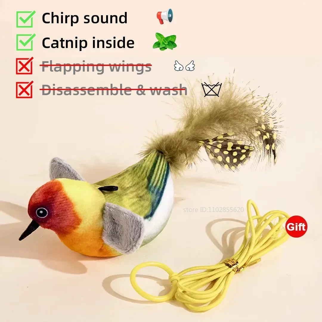 Bird-Shaped Cat Toy Interactive Toys Dog Rechargeable