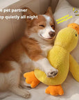 Pet Plush Toy Dog Calming Duck Companion Sleeping Duck Toys