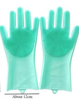2Pcs Pet Grooming Cleaning Gloves