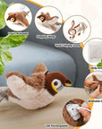Bird-Shaped Cat Toy Interactive Toys Dog Rechargeable