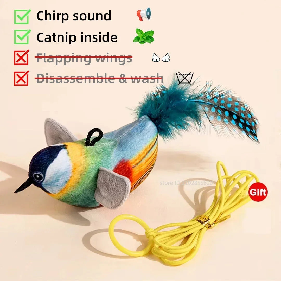 Bird-Shaped Cat Toy Interactive Toys Dog Rechargeable