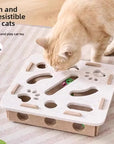 Cat Puzzle Toy Felt Puzzle Box Cat Exercise Toy
