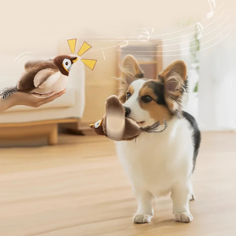 Bird-Shaped Cat Toy Interactive Toys Dog Rechargeable